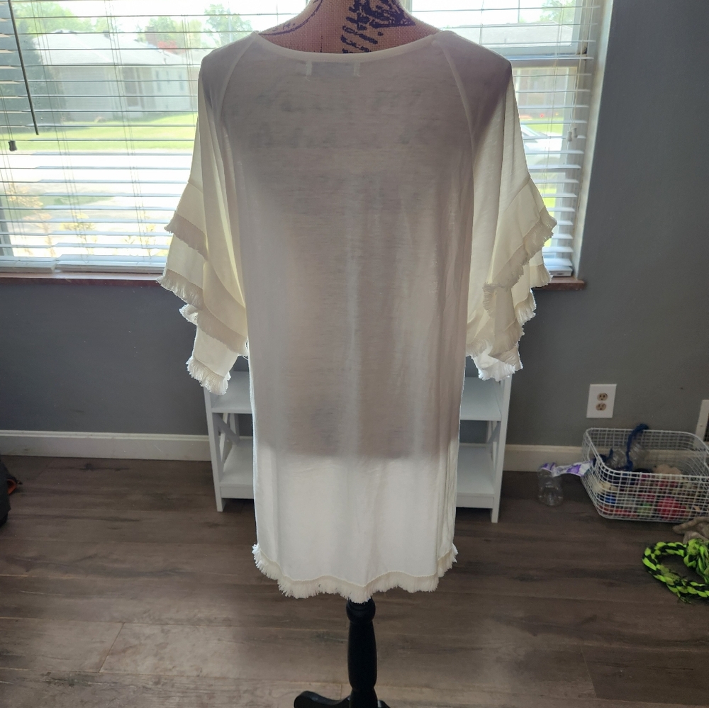 Nwot MissLook White Top Size XL - Picture 4 of 5